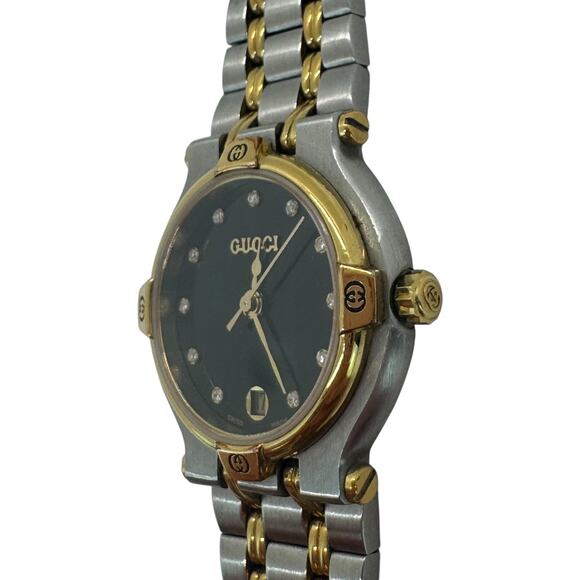 Gucci Vintage 9000L Diamond Watch main image 4